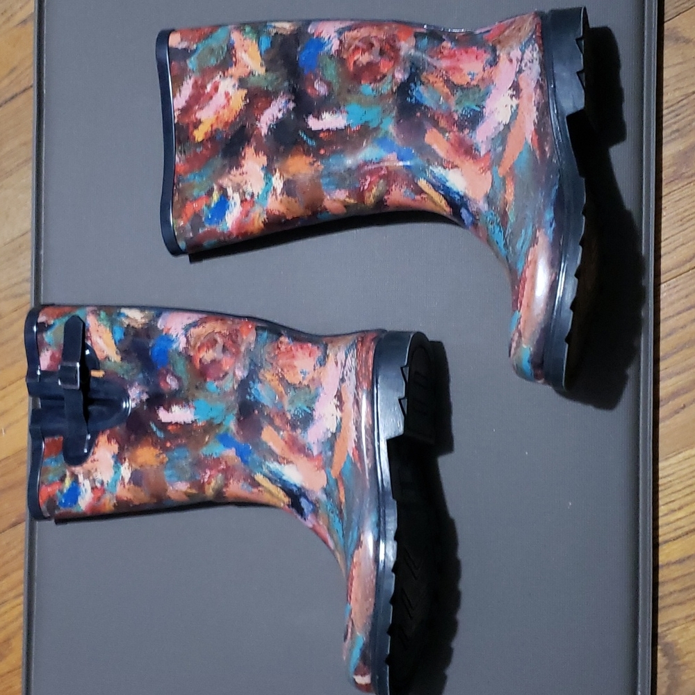 Puddles III Rain Boots-Sz 9